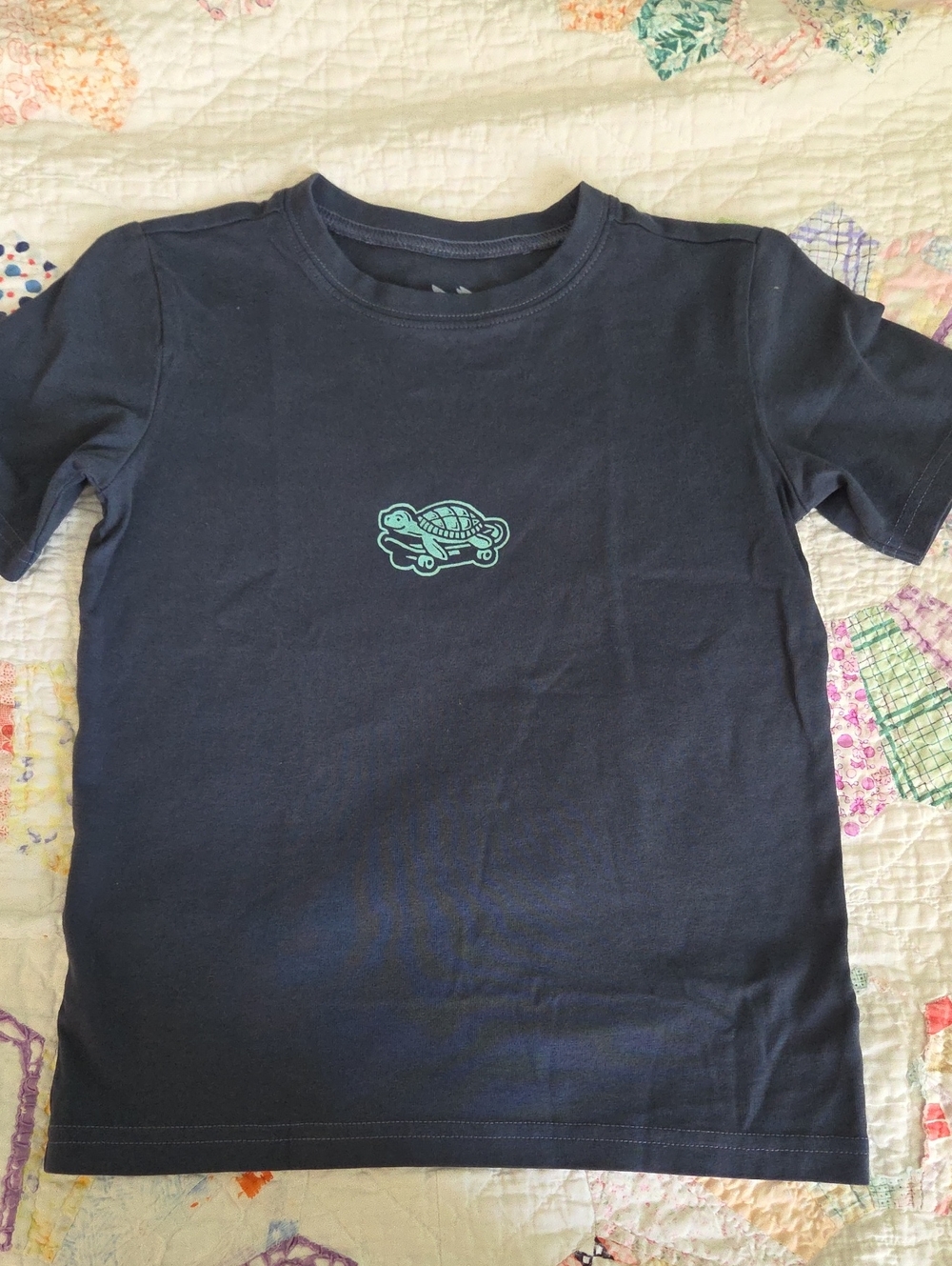 Life Is Good Navy Turtle Tee